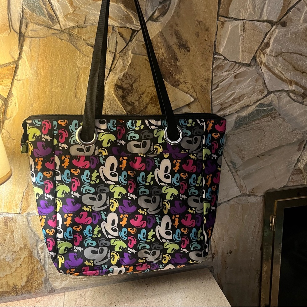 Disney Parks Mickey Pop Art Nylon
Tote Bag Walt Disney world - Picture 14 of 15